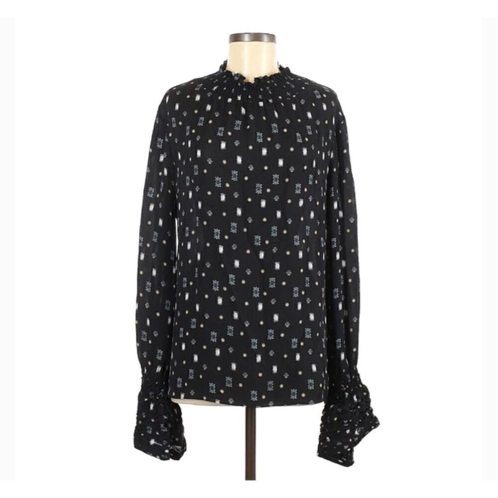 Kobi Halperin Silk Printed Blouse